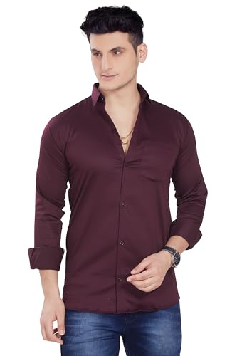 Image of DIVISIVE Men's Solid Slim Fit Shirt