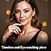 3 Stone Garnet Fashion Rings for Women in 14K Gold Plated 925 Sterling Silver - Gemstone Birthstone Promise Engagement Vintage Garnet Jewelry Birthday Gifts Size - 8