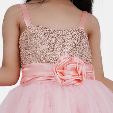 Image of Girl's Synthetic A-Line Maxi Dress