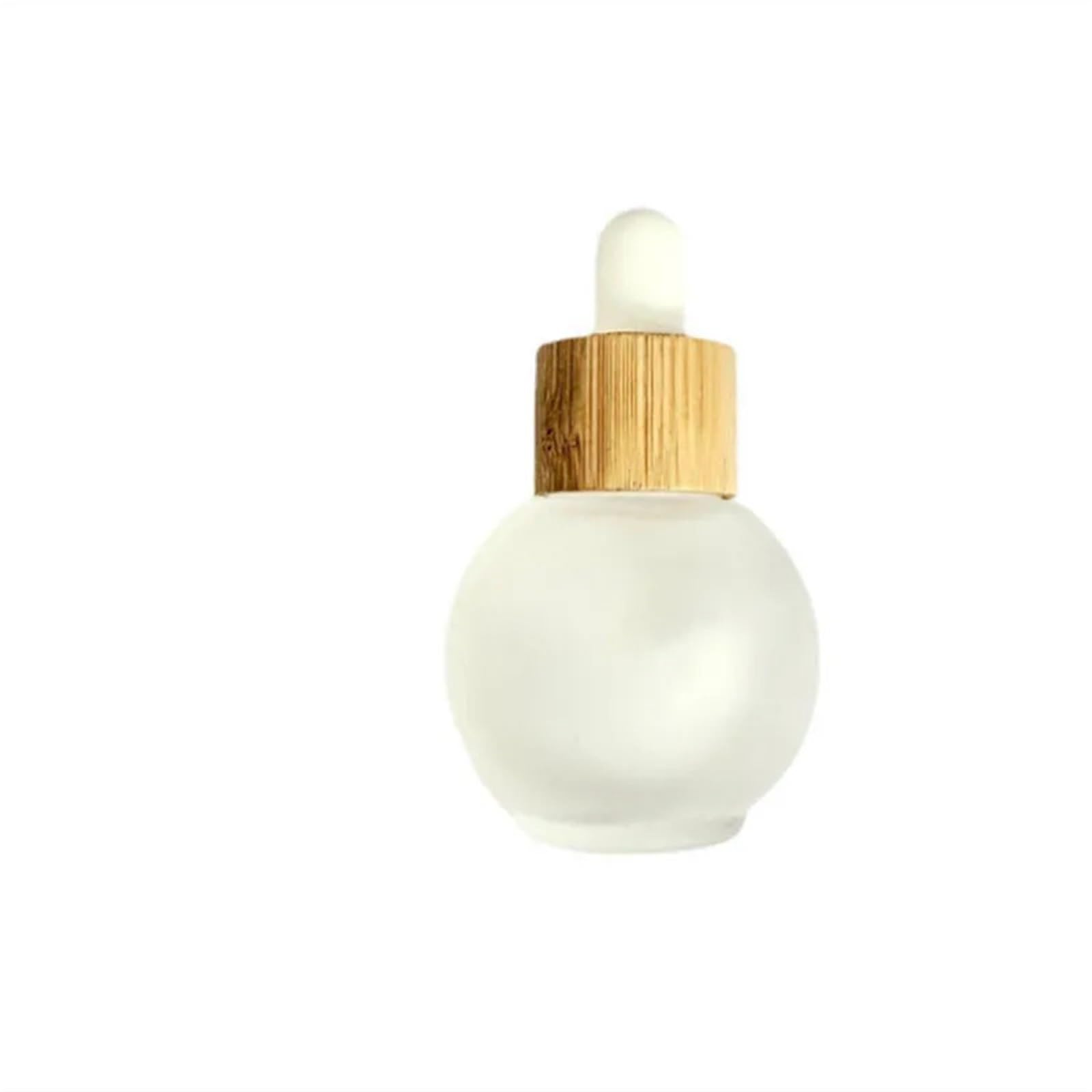 Gotero Botella cuentagotas recargable, aceite esencial esmerilado, líquido de vidrio, gota 20ml for botellas pipeta masaje(30pcs)