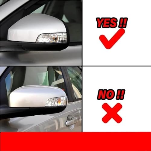 Boîtier de rétroviseur pour Volvo S80L C70 finition haute précision couvercle de rechange - 3