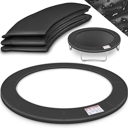 KIDUKU® 244 305 366 427 cm Coussin de Protection pour Trampoline Couverture Rembourrage, résistant aux intempéries, aux UV et au Gel (427cm)