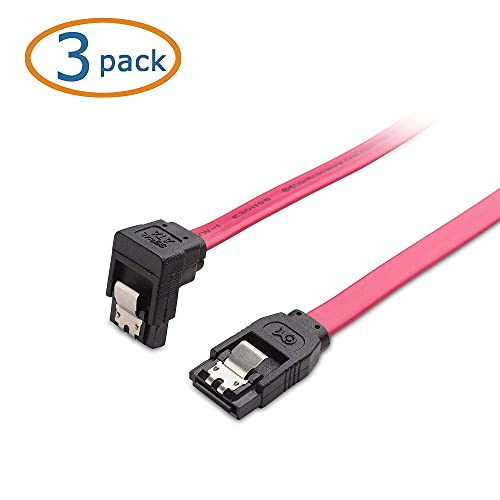 Cable Matters 3-Pack SATA III 6.0 Gbps Rojo 24 in miniatura 3