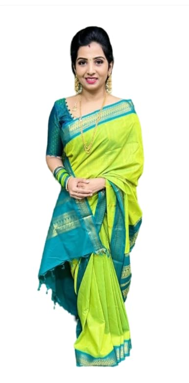 Image of gadwal cotton sarees