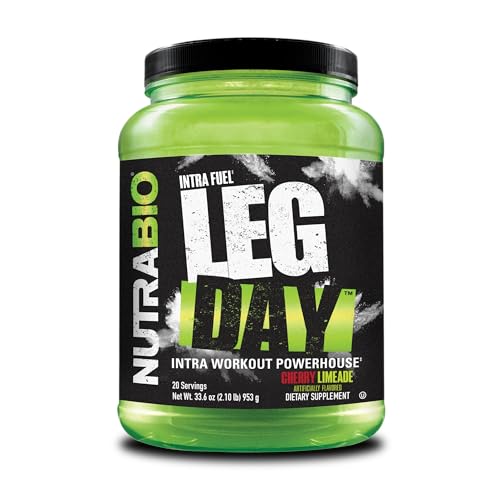 NutraBio Leg Day Intra Workout Powder