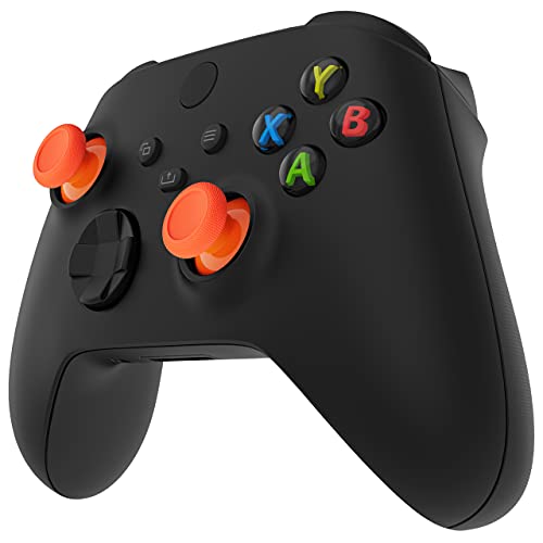 eXtremeRate Pomarańczowy Wymiana Thumbsticks dla Xbox Series X/S Controller, dla Xbox One Standard Controller Analogowa Stick, Custom Joystick dla Xbox One X/S, dla Xbox One Elite Controller
