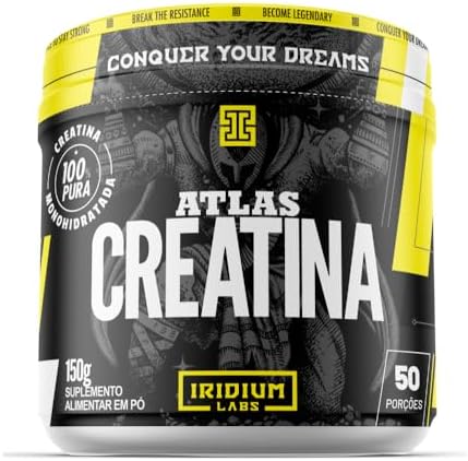 Iridium Labs Creatina Atlas 100% Pura - 150g - 50 doses - Monohid...
