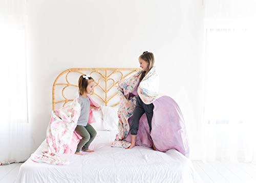 Image of Copper Pearl Jumbo 3-Layer Baby Blanket: Soft Baby Quilts for Boys and Girls | Breathable, Cozy, Toddler Blanket | Baby Quilt for Newborns | 60x72 Premium Material | Bloom