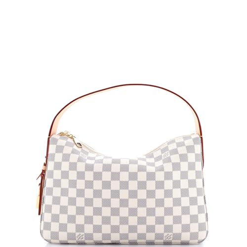 Pre-Loved Slouchy NM Handbag Damier PM, White