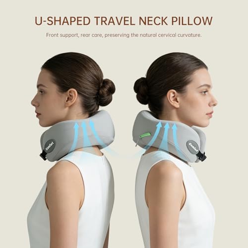 Almohada de espuma viscoelástica para cuello ergonómica miniatura 7