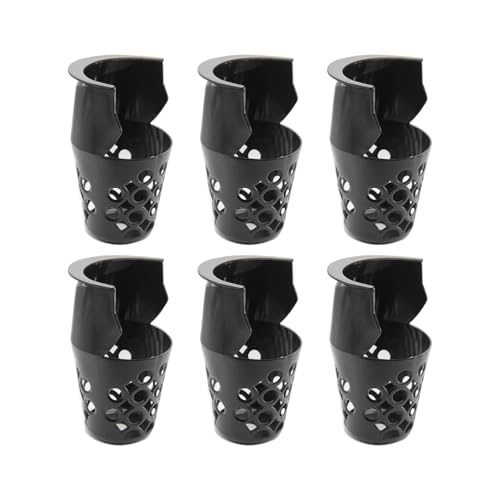 Bolsas de red de billar negras con bolsillos resistentes para mesas de juego y entrenamiento