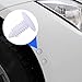 DC,CLISENCE 10 Pcs White Bumper Plugs, License Plate Hole Plugs, Plastic Push Pins Automotive, Bumper Hole Plugs, Push Clips Automotive for 8mm Rivets Car Plate Hole