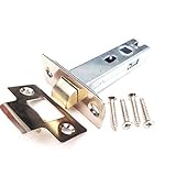 Rhino Hardware Tubular, pestillo de puerta MORTICE, cierre interno de...