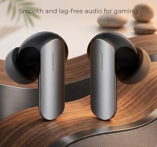 Image of Original for Realme Buds Air 7 - True Wireless Bluetooth 5.4 Earbuds with Deep Bass, 360 Spatial Audio, ENC Mic & Fast Type-C Charging