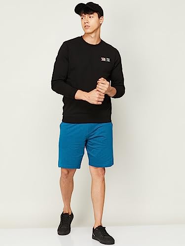 Image of Fame Forever by Lifestyle Men Cotton Regular Fit Solid Shorts