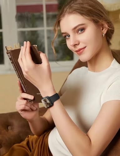 Image of Sport Silicone Band Compatible with Apple Watch Bands 40mm 38mm 41mm 44mm 45mm 42mm 49mm Women Men,Soft Wristband Waterproof Replacement Sport Strap for iWatch Bands Series 9 8 7 6 5 4 3 2 1 SE Ultra