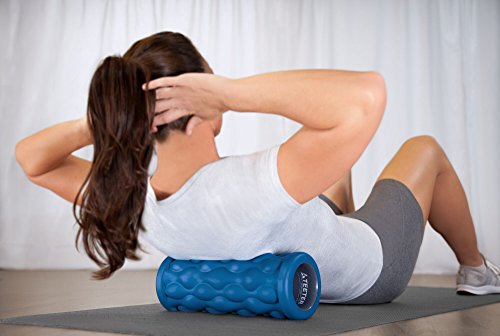 Teeter Massage Foam Roller – Deep Tissue Muscle Relief To Boost Recovery, Flexibility – 13 Or 26 Inch, 2 Textures/Densities – Back Pain Relief, Sports Massage, Myofascial Release #TOP4
