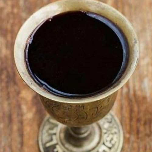 Leaving wine for kiddush revealed unattended