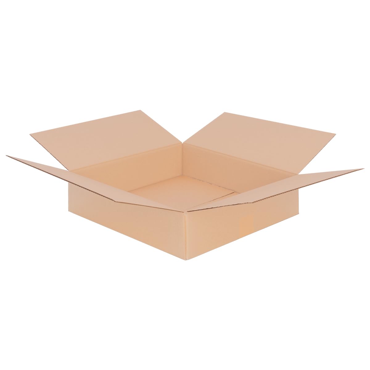 verpacking Faltkartons 400 x 400 x 100 mm KK 91 Braun [Größe und Stückzahl wählbar] 1-wellig mittelgroße Kartons 50 Stück