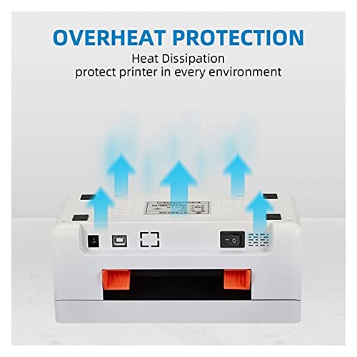 Image of Milestone Label Printer Commercial Grade Direct Thermal High Speed Printer Compatible with Barcode Printer 4x6 Printer(USB)