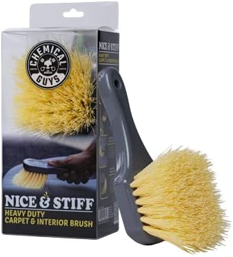 Chemical Guys ACCG02 Nice & Stiff Heavy Duty Carpet & Interior Detailing Brush