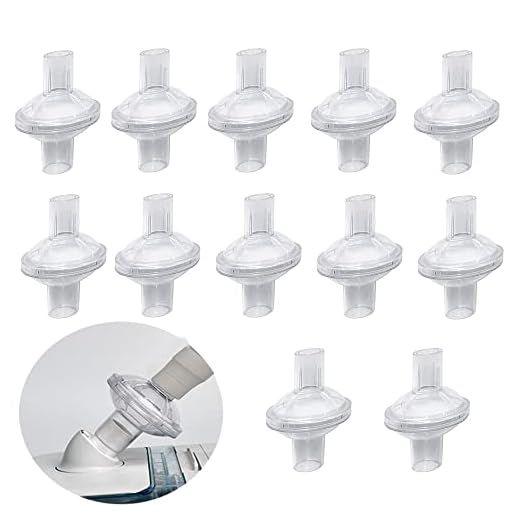 Filters for Cpap Machine - 12 pcs Universal Cpap Filters fit Inline Compatible with Resmed and Any Machine Size 22mm and 25mm Tube