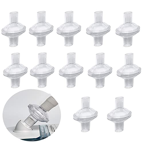 Filters for Cpap Machine - 12 pcs Universal Cpap Filters fit Inline Compatible with Resmed and Any Machine Size 22mm and 25mm Tube