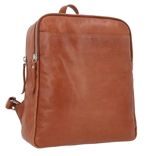 Gusti Rucksack Leder - Kelly Lederrucksack Vintage Damen Braun Leder