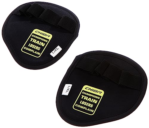 Grip-Pads Chiba Erwachsene Motivation in Schwarz für Training und Fitness