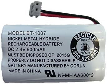New! Genuine Uniden BBTY0651101 BT-1007 NiMH 600mAh DC 2.4V Rechargeable Cordless Telephone Battery