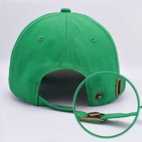Gorra St Patricks Day ajustable unisex verde trébol miniatura 6