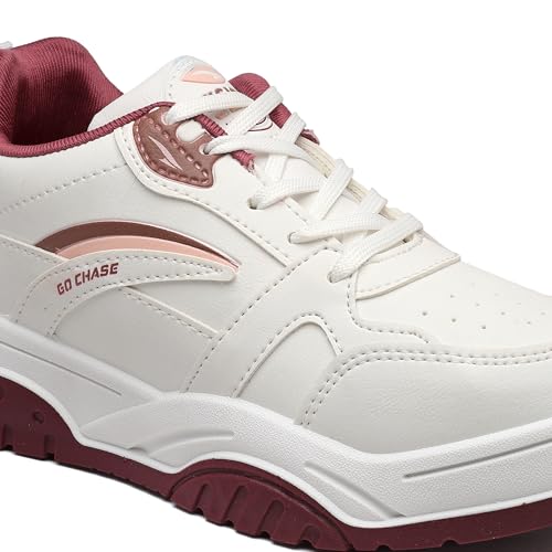 Image of ASIAN Women NANCY-01 Sneakers and Casual wear Shoes with Laces, Lightweight and Comfortable Shoes for Parties, as Well as Gym and Sports for Women & Girls with Stylish Design