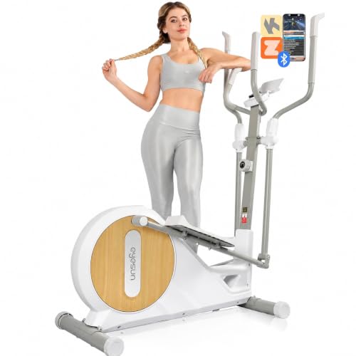 Image of Elliptical Machine for Home Gym, Elliptical Exercise Machine with Hyper-Quiet Magnetic Driving System, 16 Level Magnetic Resistance, Elliptical Trainer /330 LBS Loading Capacity