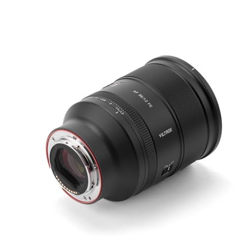 Image of VILTROX 35mm F1.2 LAB FE(N) Full Frame Lens for Sony E, Auto Focus Prime Lens for Sony E-Mount Cameras A7SIII A7III A7RIII A7IV A7RIV A9 A1 FX3 A7RV ZVE1 A7CR A7CII A93 ZV-E10 FX30 (No Display)