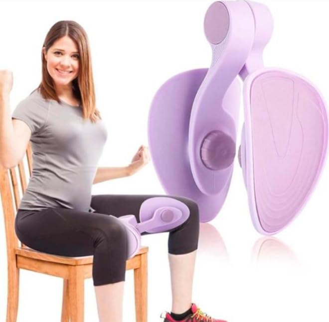 Hip Trainer | Thigh Master and Inner Thigh Exercise Equipment | Floor Exerciser Device | Training Tool | for Home, Gym, Fitness, Workout, Stretcher | for Men & Women (Multicolor)-picture-34