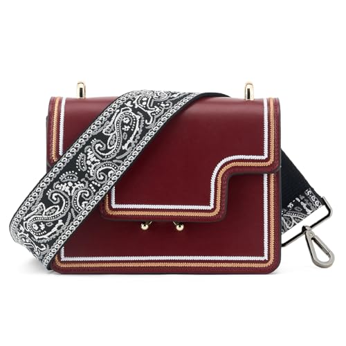 Image of ZOOEASS Nickel Buckles Wide Shoulder Strap Adjustable Replacement Belt Gun Buckles Guitar Style Crossbody Bag Strap