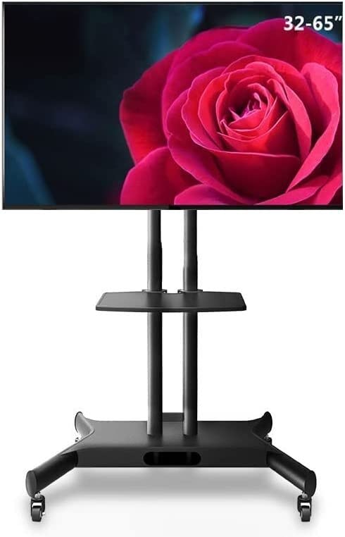 Soporte móvil para TV de 32 a 65 pulgadas con estante AV miniatura 3