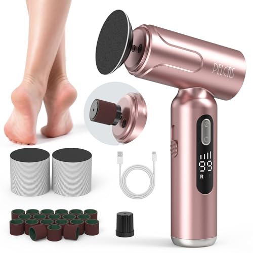 PELCAS 2-in-1 Gun-Style Foot Filer