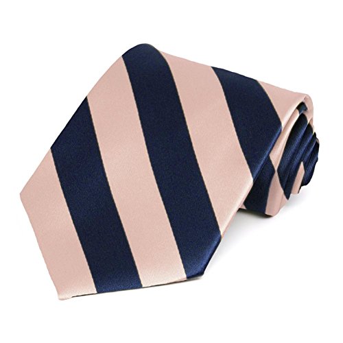 Image of tiemart Men's Striped Tie Standard Length