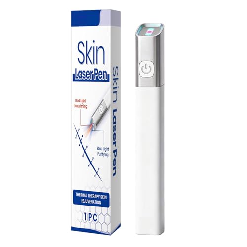 Aparatos De Belleza | Dispositivo Purificador con Luz y Azul Doble Portátil Rejuvenecedor - Herramientas para el Cuidado de la Piel | Para Mujer Facial Corporal Uso en Casa Viaje Spa
