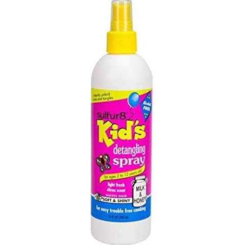 Sulfur8 Kid's Detanging Spray 12 Oz. Cover
