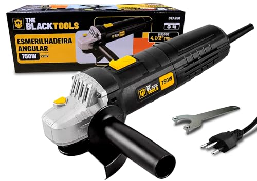 Esmerilhadeira Lixadeira Angular 4.1/2 750w 220v Cor Preto Frequê...