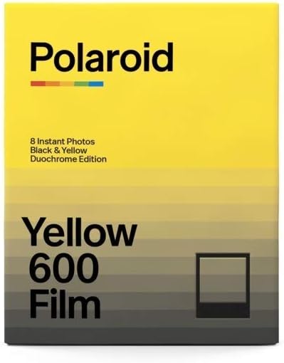 Polaroid 600 Black & Yellow Film - Duochrome Edition (8 Photos) (6022)