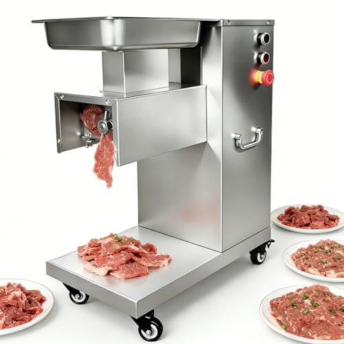 Cortadora Comercial de Carne en Acero Inoxidable