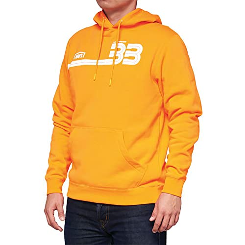 Sweat à capuche BB33 orange fluo taille M pour rester visible