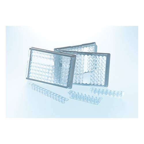 701185, Polystyrene 96 Well Plate Frame for F12 Strip, White, Pack of 400