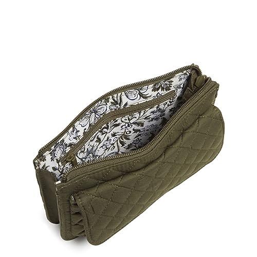 Image of Vera Bradley Women's Cotton Wallet Crossbody Purse with RFID Protection
