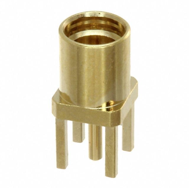 Molex MMCX-J-P-H-ST-TH1 Connector MMCX F 0Hz to 6GHz 50Ohm Solder ST Thru-Hole Gold Over Nickel - Pack of 3