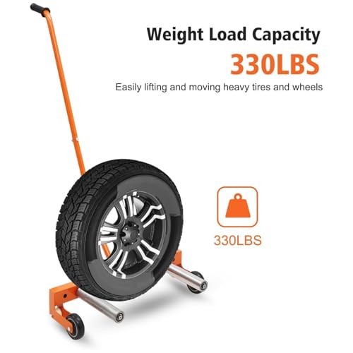 Heavy Duty 350LBS Adjustable Tire Dolly