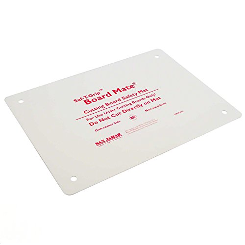 Tabla de corte rectangular blanca de plástico de 1.5x1x0.02 pulg miniatura 1